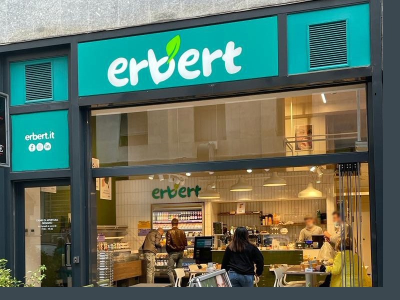 Il nuovo store Erbert in via Freguglia a Milano Il nuovo store Erbert in via Freguglia a Milano